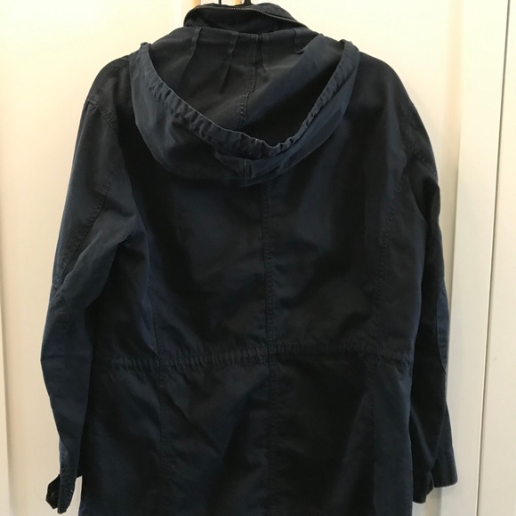 Vince Navy Blue Denim Jacket - Picture 3 of 3